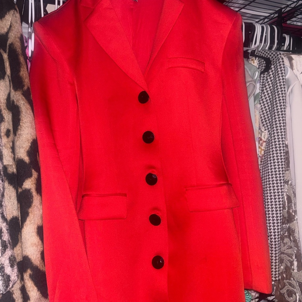 Fashion Nova Bold Red Blazer